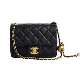 샤넬 골드볼 쁘띠삭 블랙