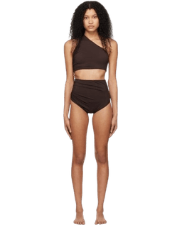브라운 저지 스윔수트