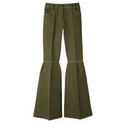 팬츠 카키-개버딘