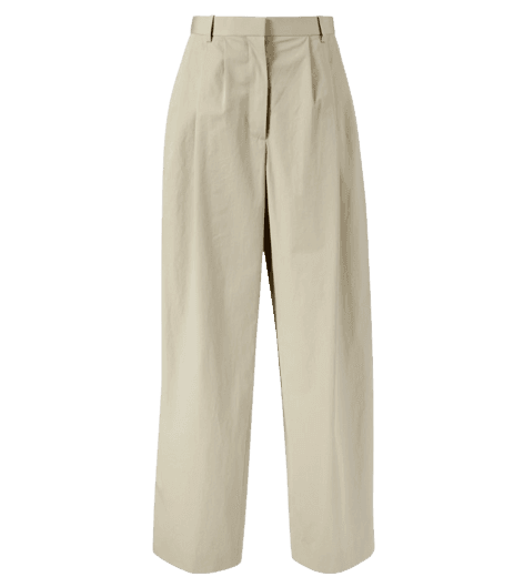 FABRIC PANTS 'BUFUS' BEIGE