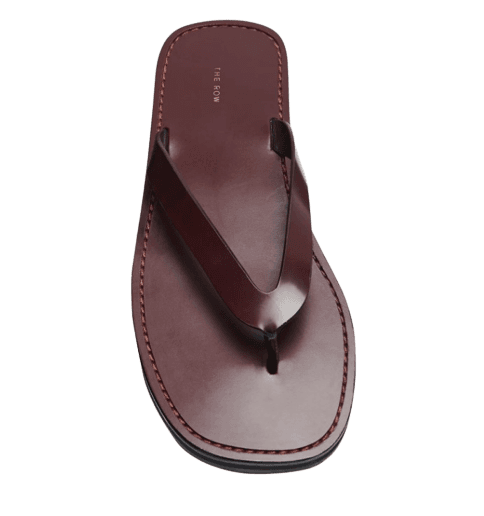 City Flip Flop in Leather
