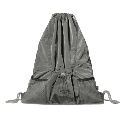 String Nylon Backpack - Grey