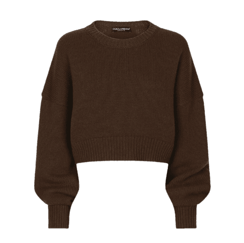 캐시미어 혼방 라운드넥 스웨터