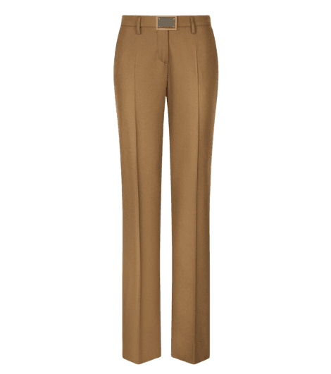 로고 태그 플레어 플란넬 팬츠