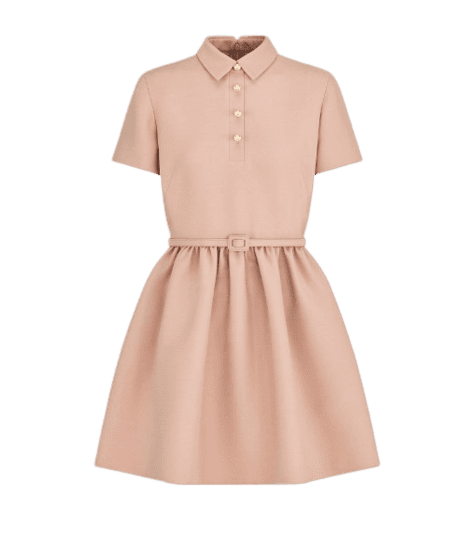 ROBE-CHEMISE COURTE CEINTURÉE