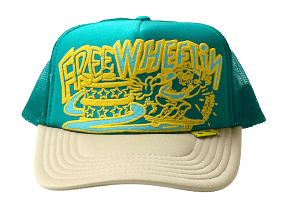free wheelin trucker cap