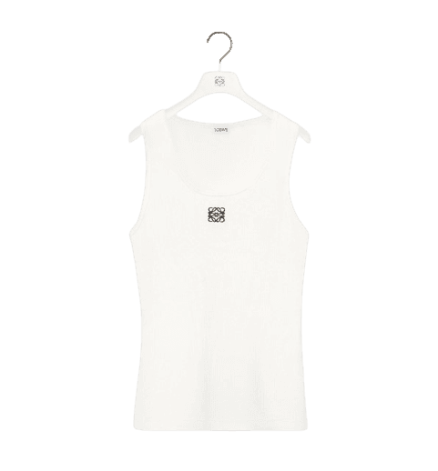 애너그램 탱크 탑 - 코튼