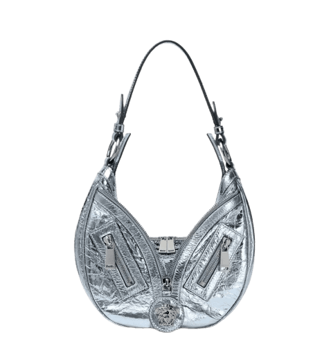 REPEAT 메탈릭 스몰 호보백