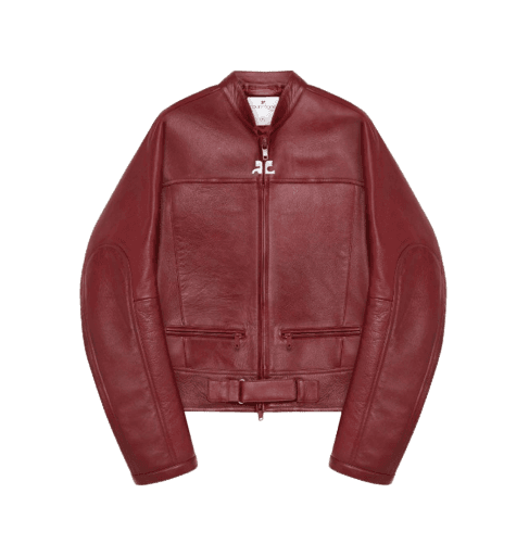 SCUBA LEATHER BIKER JACKET