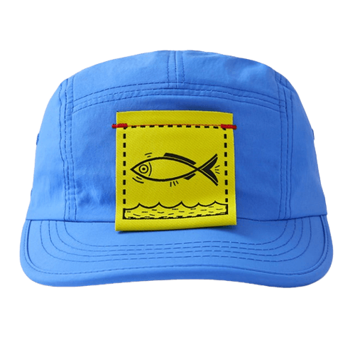 Fish Cover Camp Cap_BLUE