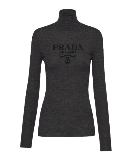 슈퍼파인 울 터틀넥 스웨터