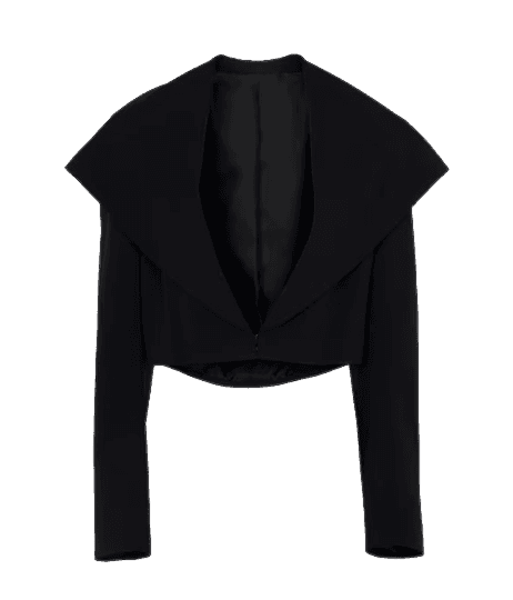 바이 스트레치 후드 쇼트 재킷