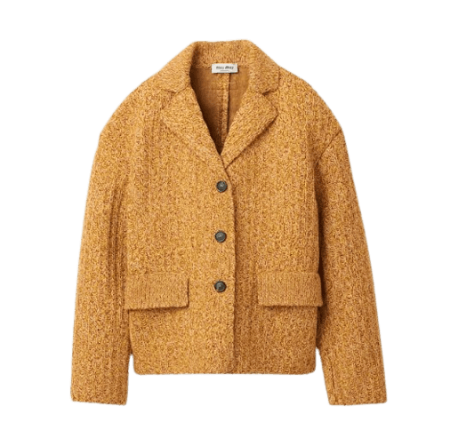 울 및 코튼 재킷