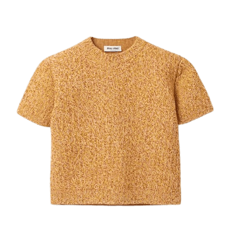 울 및 코튼 스웨터