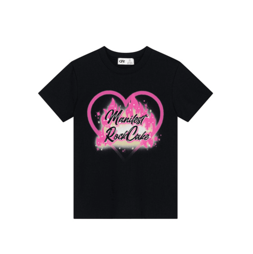 Flame Slim T-shirt - Black