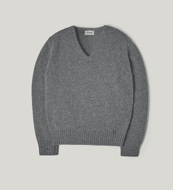 2ND · PVIL V-neck Sweater(Gray)