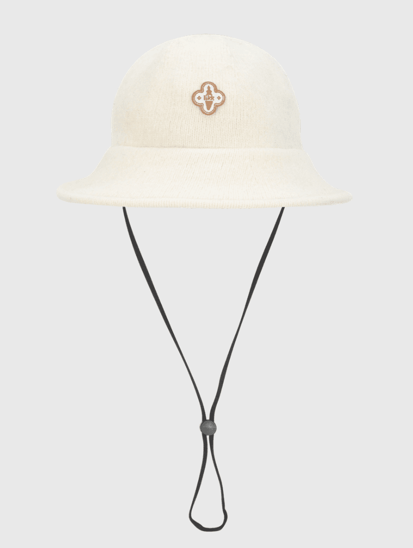 울 니트 벙거지 버킷햇