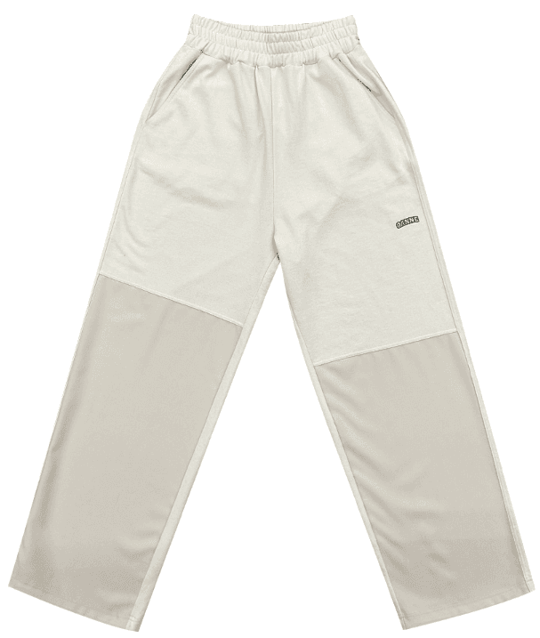 1988 배색 밴딩 스트링 팬츠