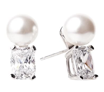 빅토리아 쿠션 & 펄 귀걸이 (Victoria Cushion & Pearl Earrings)