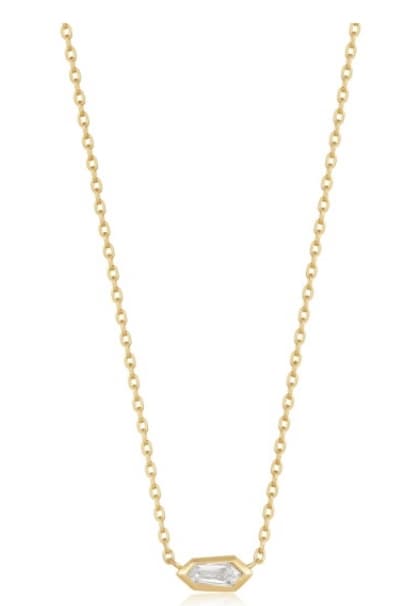 스파클 엠블럼 925 실버 목걸이 N041-01G-W