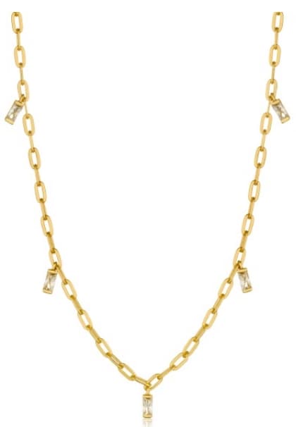 글로우 체인드롭 925 실버 목걸이 N018-02G