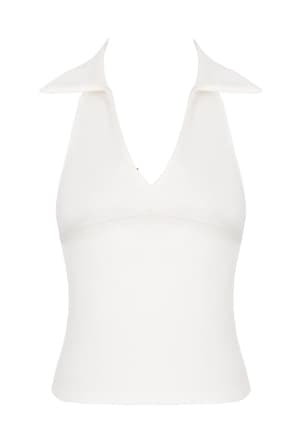 Sun-kissed halter top