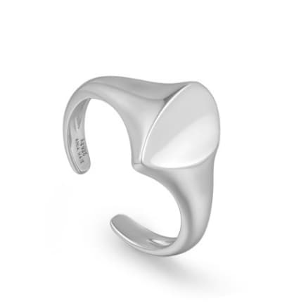 어로우 925 실버 사이즈 조절 반지 R049-02H