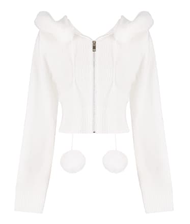Lumi hooded zip-up