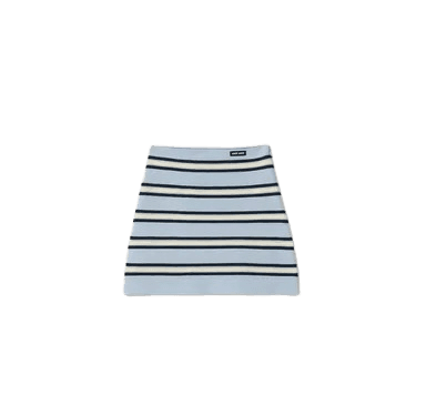 실크 및 코튼 미니스커트