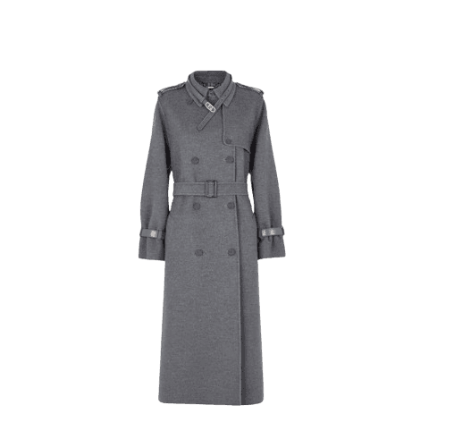 그레이 울 코트