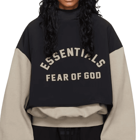 Nylon Fleece Hooded Sweater