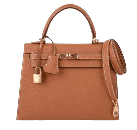 HERMES kelly 25 sellier gold epsom