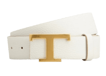 T Timeless Reversible Belt In Leather