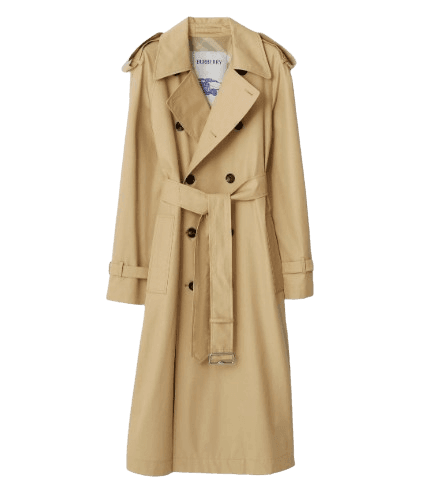 롱 개버딘 트렌치코트 (80833121)