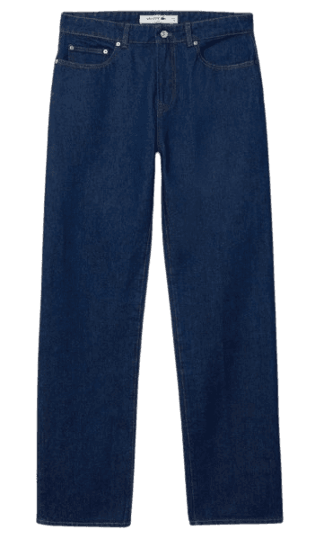 라코스테 스트레이트 핏 데님 팬츠