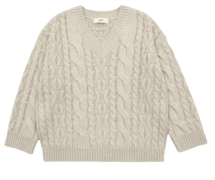 TWIST V SWEATER