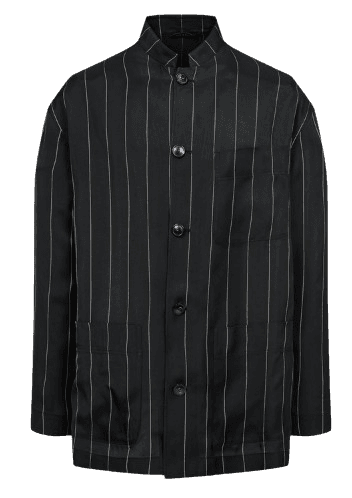 아르마니 스탠드 카라 자켓