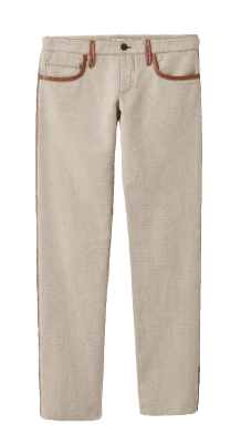 미우미우 캔버스 팬츠