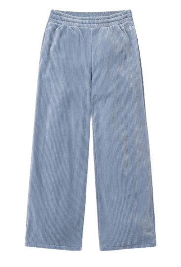 코오롱 여성 벨벳 코듀로이 와이드팬츠