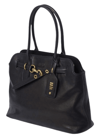 미우미우 Nappa Leather Tote Bag