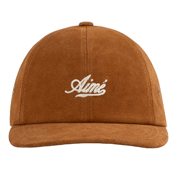 Chain Stitch Suede Hat