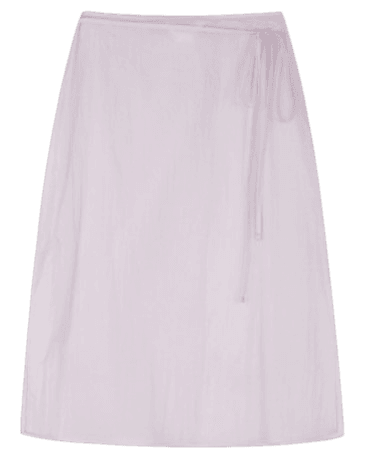 데카브 스트랩 레이어드 스커트