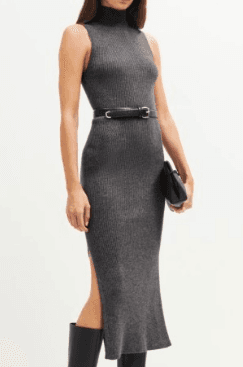 Ida Cashmere Sleeveless Sweater Dress