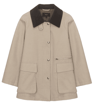 ON&ON 코듀로이 칼라 아웃포켓 점퍼