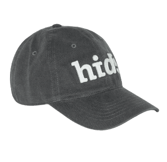Hidden Behind Hide ball cap