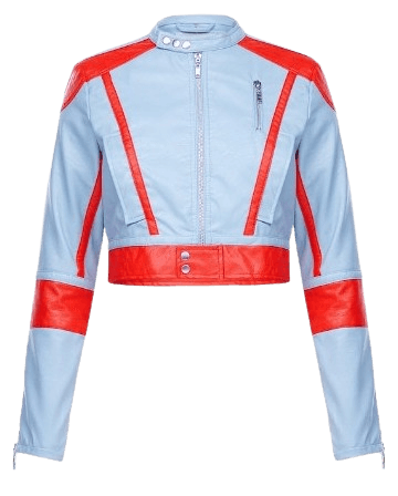 VIAVIA The Vegan Crop Moto Jacket