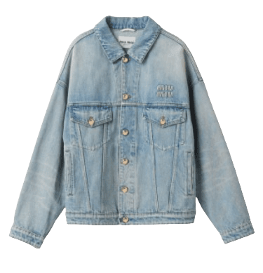 MIUMIU Denim Blouson Jacket