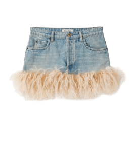 MIUMIU Denim Mini Skirt