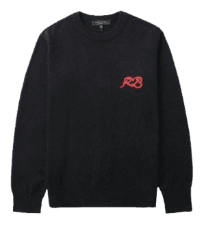 RAG&BONE logo-embroidered Wool Jumper