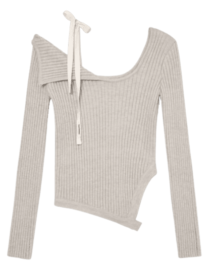 ISA ASYMMETRICAL KNIT